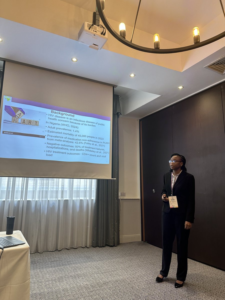 UCL_CBM's tweet photo. The CBM has been busy at the 2025 @UKSBM conference in Bristol this week!

Dr Comfort Sariem presented on 'Effect of a Cognitive Intervention Based on the Necessity-Concerns Framework on HIV Treatment Adherence and Outcomes in Jos, Nigeria'

1/2 https://t.co/fGzwOG645L