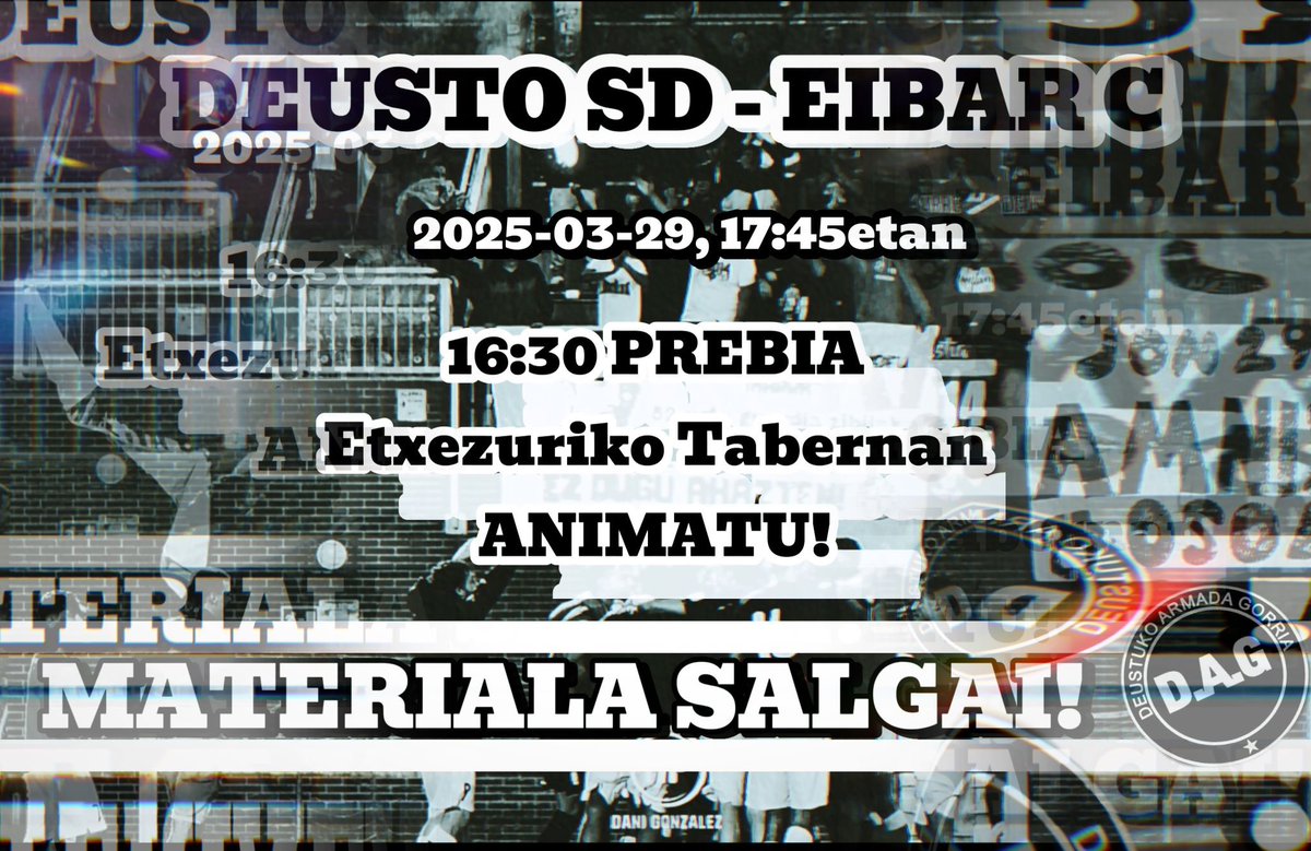 ZAPATUAN DENOK ETXEZURIRA!!!