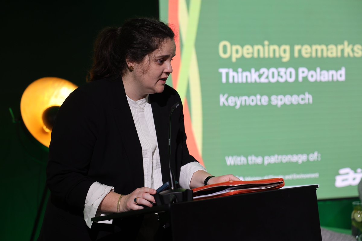 #Think2030 Poland just started!

We are honored to host many wonderful guest speakers today to promote ambitious actions driving economic competitiveness, energy transition, and social development. 

Follow us to get live updates from the upcoming sessions.👇