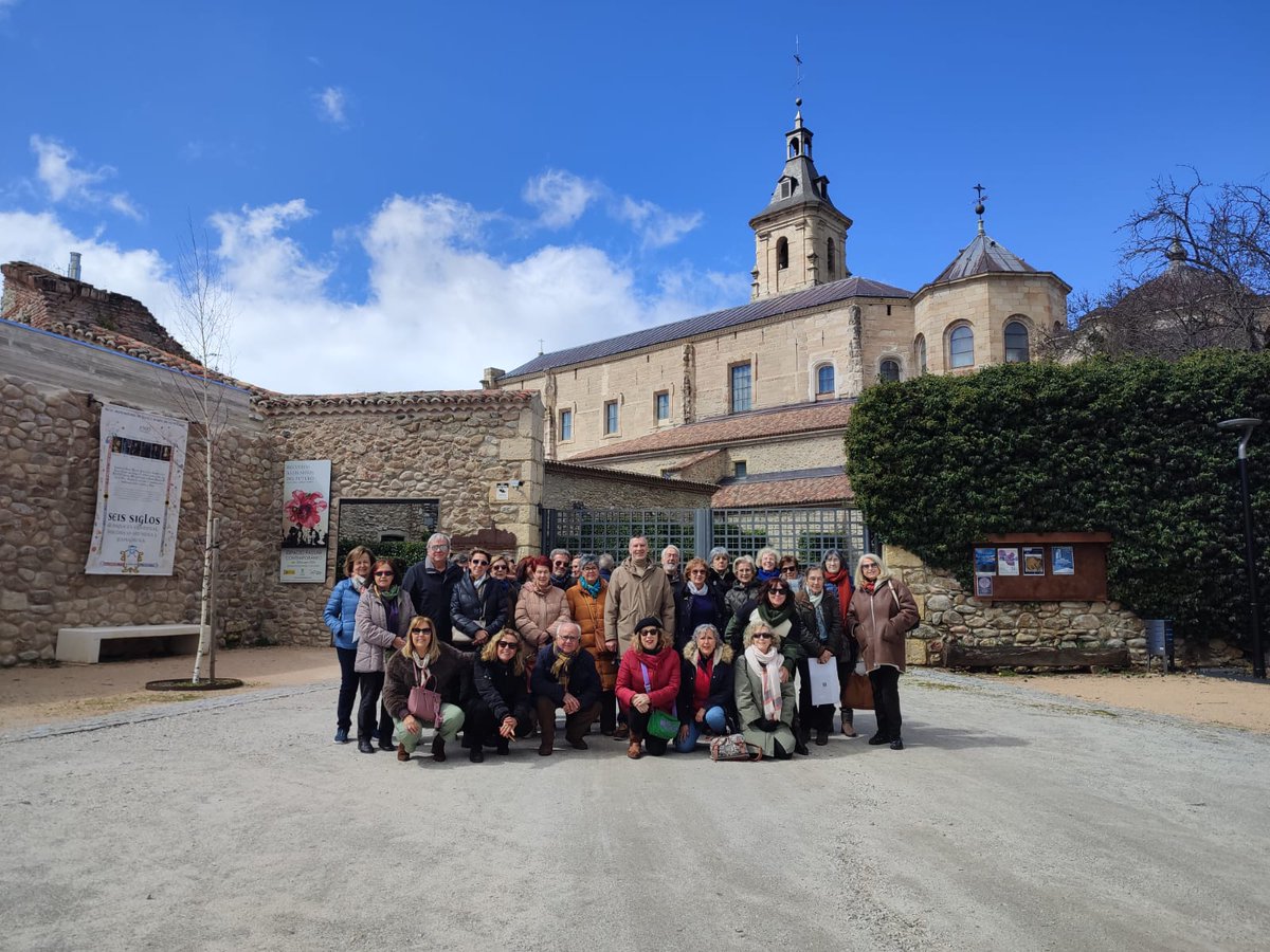 UNED Guadalajara (@guadauned) on Twitter photo El pasado 26 de marzo los estudiantes de #UNEDSenior de <a href="/GuadaUNED/">UNED Guadalajara</a> del curso de Sorpresas Artísticas visitaron el Monasterio de Santa María del Paular con su profesora Mª Ángeles Baños Gil El pasado 26 de marzo los estudiantes de #UNEDSenior de <a href="/GuadaUNED/">UNED Guadalajara</a> del curso de Sorpresas Artísticas visitaron el Monasterio de Santa María del Paular con su profesora Mª Ángeles Baños Gil