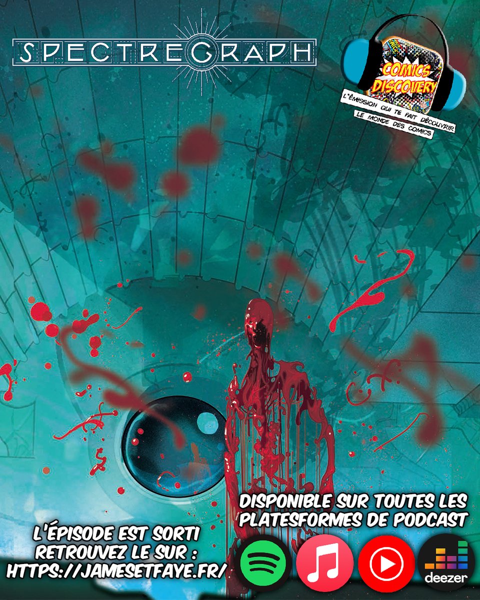 🔮👻 n vous ouvre les portes de la maison hantée de Spectregraph de James Tynion IV et Christian Ward, qui sort chez <a href="/DelcourtBD/">Éditions Delcourt</a> 
👉 Retrouvez l’émission sur toutes les plateformes de podcast .  
💻 notre site : jamesetfaye.fr  
📺 En vidéo : youtu.be/9VA4u92WUK4