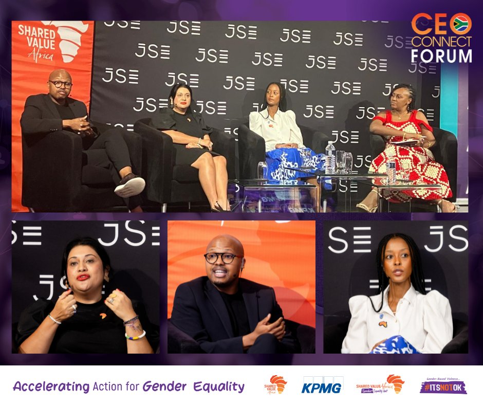 SVAIAfrica's tweet photo. The Final Panel Discussion of the CEO Connect Forum
Pearl Phoolo – Head of Corporate Social Investment (CSI), Standard Bank South Africa
Natasha (Tash) Wagiet – Pro Bono Manager, ENS Africa
Ndumiso Mngomezulu – Strategic Brand Marketing &amp; Corporate Affairs Leader, Avon https://t.co/w8akWNhXfD