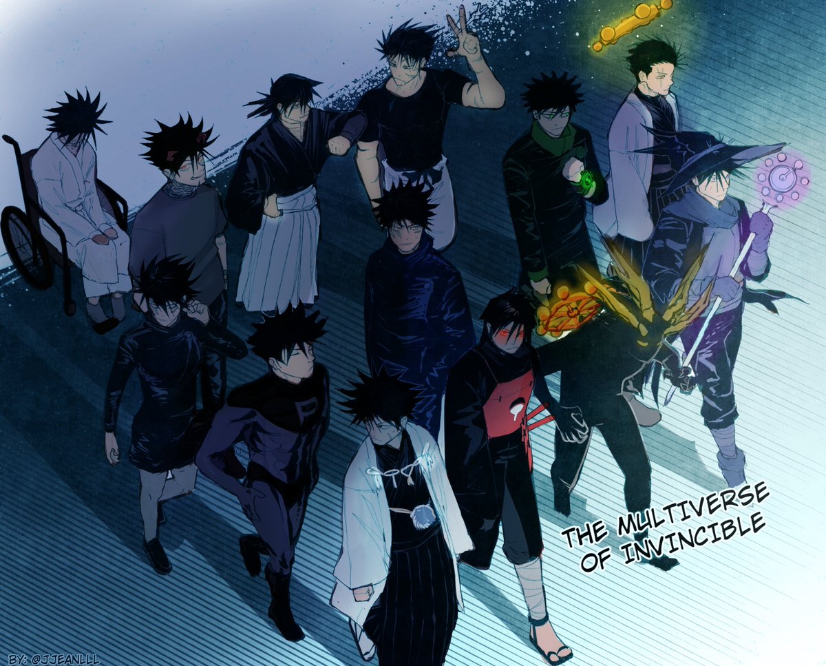 The Multiverse Of Megumi #JujutsuKaisen