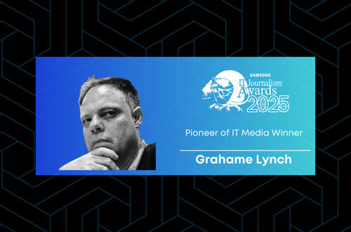 Tonight we celebrate the work of Communciations Day’s Grahame Lynch who has been awarded this year’s Pioneer of IT Journalism Award.

Congratulations Grahame!

#Lizzies2025 #SamsungAustralianITjournalismAwards #Lizzies