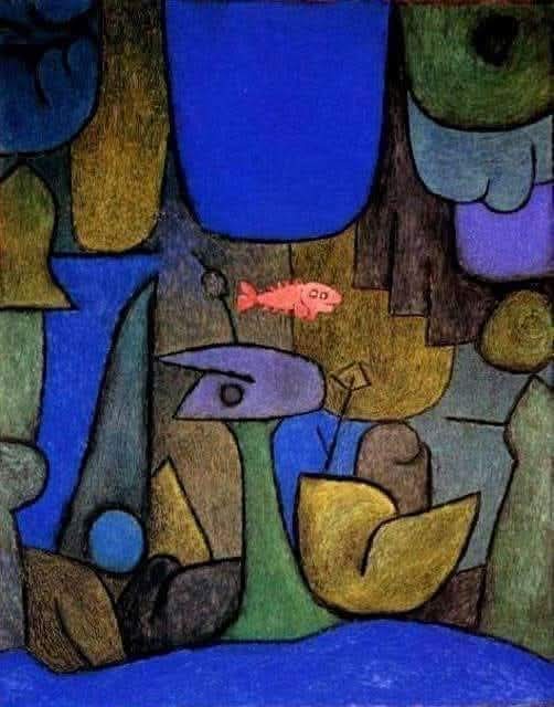 Paul Klee,
Underwater Garden, 1939