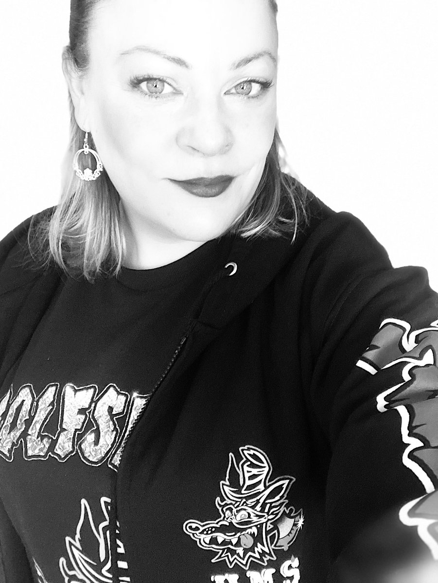 Rocking my <a href="/WolfsbaneHMS/">Wolfsbane</a> gear ready for the new release! 🐺❤️
