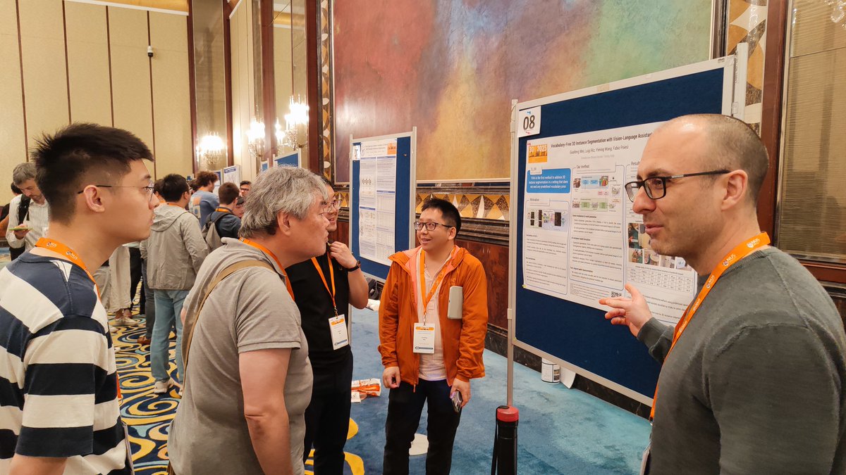 TeV - Technologies of Vision @FBK (@tev_fbk) on Twitter photo 🚀 Busy days for <a href="/CvGfmei/">Guofeng(Ryan) Mei</a> & <a href="/Poiex/">Fabio Poiesi</a> at #3DV2025 in Singapore! Presenting two papers & gaining tons of inspiration from amazing research. 📄👇
🔗 arxiv.org/abs/2502.08285
🔗 arxiv.org/abs/2408.10652
#ComputerVision #3DVision #Research 🚀 Busy days for <a href="/CvGfmei/">Guofeng(Ryan) Mei</a> & <a href="/Poiex/">Fabio Poiesi</a> at #3DV2025 in Singapore! Presenting two papers & gaining tons of inspiration from amazing research. 📄👇
🔗 arxiv.org/abs/2502.08285
🔗 arxiv.org/abs/2408.10652
#ComputerVision #3DVision #Research