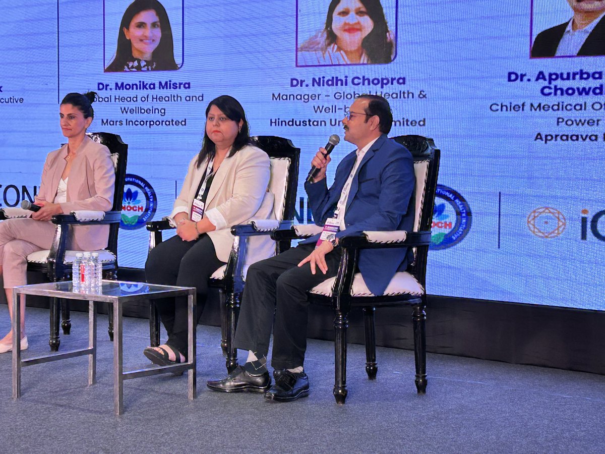gmhwsummit's tweet image. #GMHWS2025 Day 2 | Leadership Panel 3

Topic: The Role of Employee Assistance Programs (EAPs) in Supporting Workplace Wellbeing

MODERATOR:
Dr. Ashwin Naik

PANELISTS:
Dr. Monika Misra
Dr. Nidhi Chopra, Manager 
Dr. Apurba Krishna Chowdhury

#LeadershipPanel #Workplacewellbeing