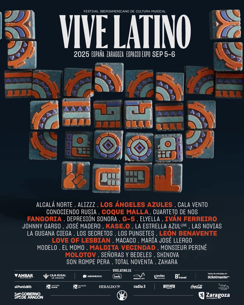 ➡️ ¡Fase 1 de venta activa!
Desde ahora, nuevo precio en abonos, ya a la venta en nuestra web vivelatino.es 🎟️ 
Si no has llegado a tiempo a comprar el tuyo antes de la subida, no sigas dejándolo pasar porque ¡este precio también es por tiempo limitado! 💨💨

#VLE25
