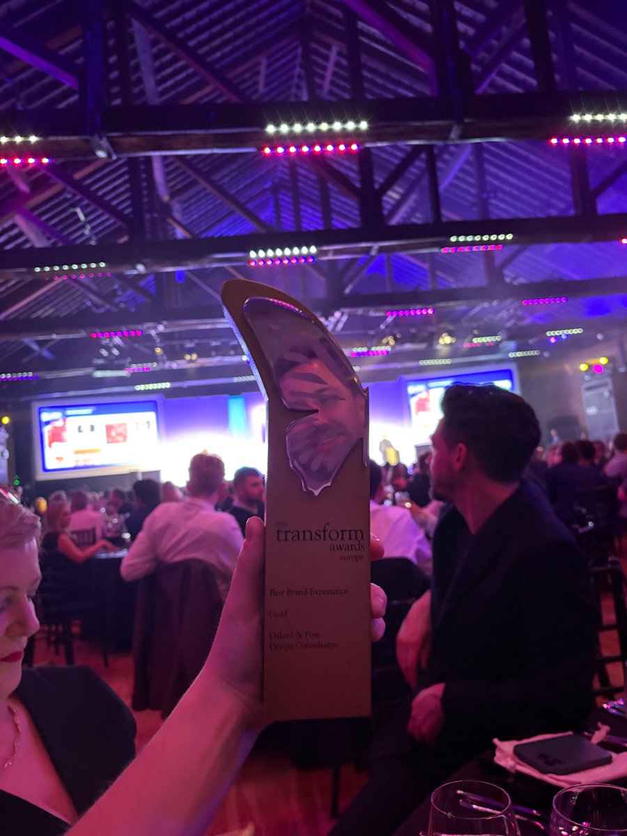 Dalziel & Pow (@dalzielandpow) on Twitter photo We are buzzing to have been awarded Gold in the Brand Experience Category at the 2025 @Transform Awards for our work on the Ingredients Experience at the <a href="/GuinnessIreland/">Guinness Ireland</a> Storehouse! 🏆
#brandexperience #winnerwinner We are buzzing to have been awarded Gold in the Brand Experience Category at the 2025 @Transform Awards for our work on the Ingredients Experience at the <a href="/GuinnessIreland/">Guinness Ireland</a> Storehouse! 🏆
#brandexperience #winnerwinner