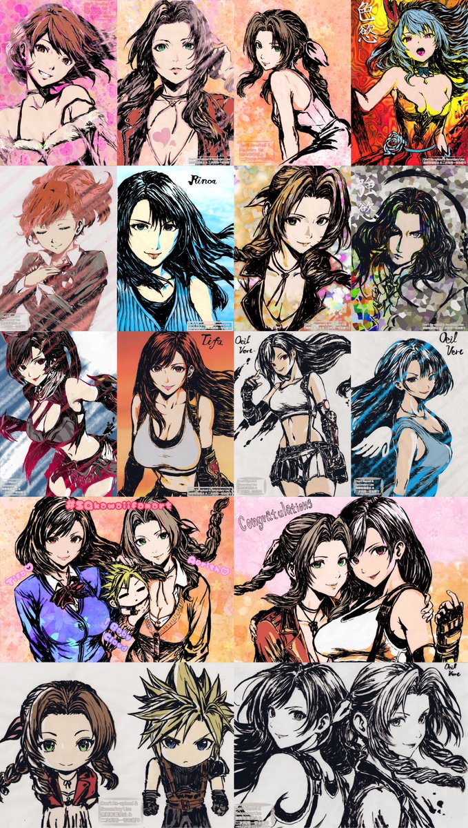#今月描いた絵を晒そう
24枚も!筆ペン画のカラー化に1p漫画まで…挑戦の月でした!(。•ᴗ•ღ)
Welcome to new followers! I'm drawing fanart with a brush pen!
I love Persona, Final Fantasy, and Romance Saga series!✨
Btw you can see more of my art with making-of video in my "Photos"!