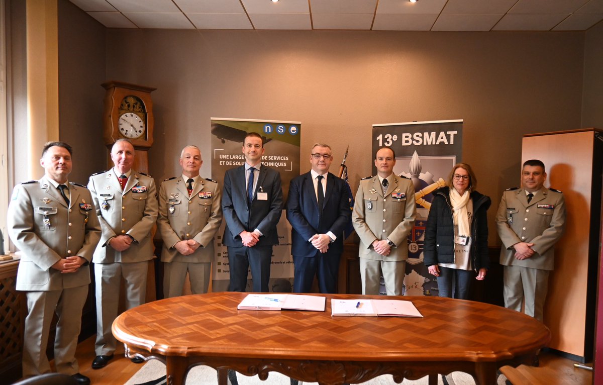 Signature d’un manifeste ProMilès entre la 13eBSMAT et le groupe NSE. Ces deux acteurs implantés dans le Puy-de-Dôme, s’allient pour développer un partenariat. Celui-ci favorise les liens entre le tissu militaire local et l’entreprise de proximité.
✍️