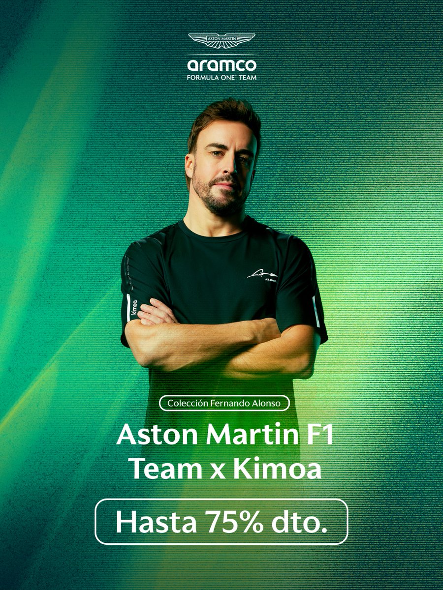 🏷️ HASTA 75% DTO ASTON MARTIN x KIMOA 💚 ¡Unidades limitadas! ⏳ kimoa.com/collections/as…