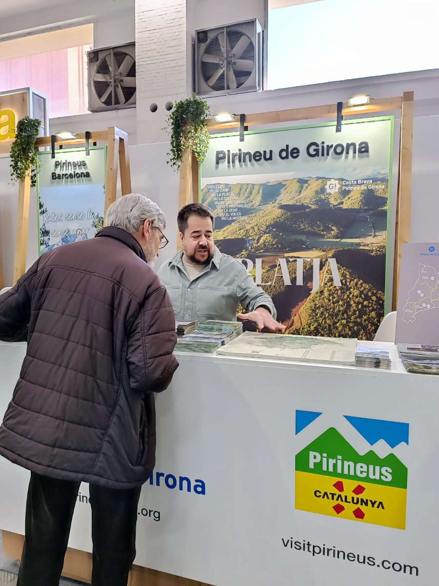 Turisme Cerdanya (@turismecerdanya) on Twitter photo Aquests dies som a la <a href="/BTravelShow/">B-Travel</a> de Barcelona promocionant la Cerdanya! Vine a veure'ns al taulell de <a href="/visitpirineus/">PirineusdeCatalunya</a> dins l'estand de <a href="/catexperience/">Catalunya Experience</a> i descobreix tot el que t'espera al nostre territori. #TurismeCerdanya #BTravel25 Aquests dies som a la <a href="/BTravelShow/">B-Travel</a> de Barcelona promocionant la Cerdanya! Vine a veure'ns al taulell de <a href="/visitpirineus/">PirineusdeCatalunya</a> dins l'estand de <a href="/catexperience/">Catalunya Experience</a> i descobreix tot el que t'espera al nostre territori. #TurismeCerdanya #BTravel25