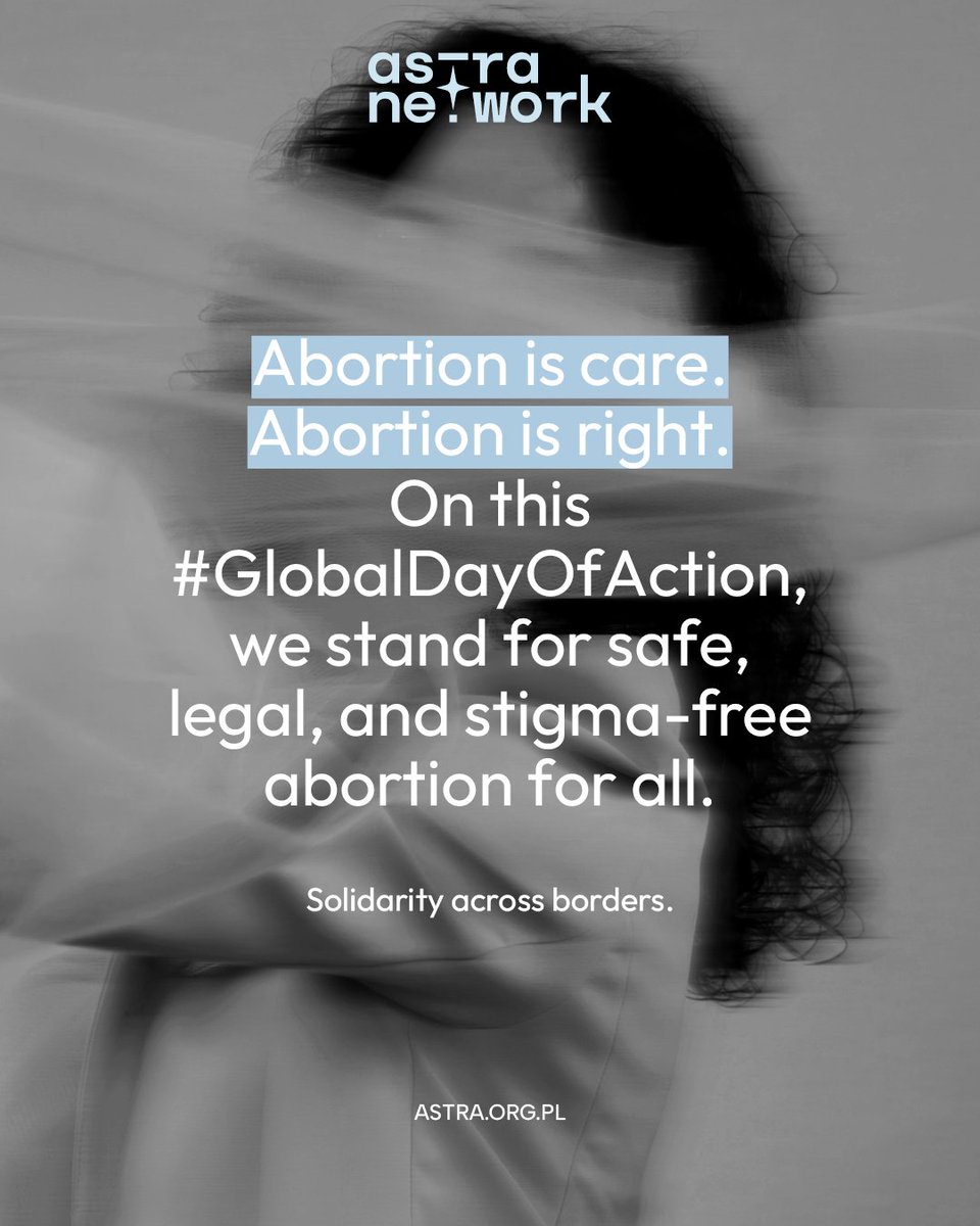 🌍 On this #GlobalDayOfAction, we say it loud:

Abortion is healthcare. Abortion is a human right. Yet across our region, access is under attack.

Raise your voice. Cross borders. Defend #ReproRights.