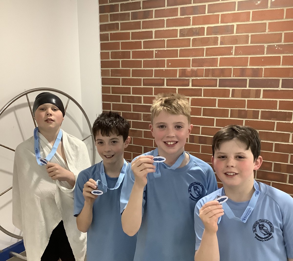 Well done to our swimming teams who proudly represented <a href="/St_Wilfrids_CE/">St Wilfrid's</a> at the recent <a href="/essa_swimming/">ESSA's Swimming</a> NW Swimming Championships! Special congratulations to the boys team who won bronze in the freestyle medley and will now compete at the National championships in Sheffield!