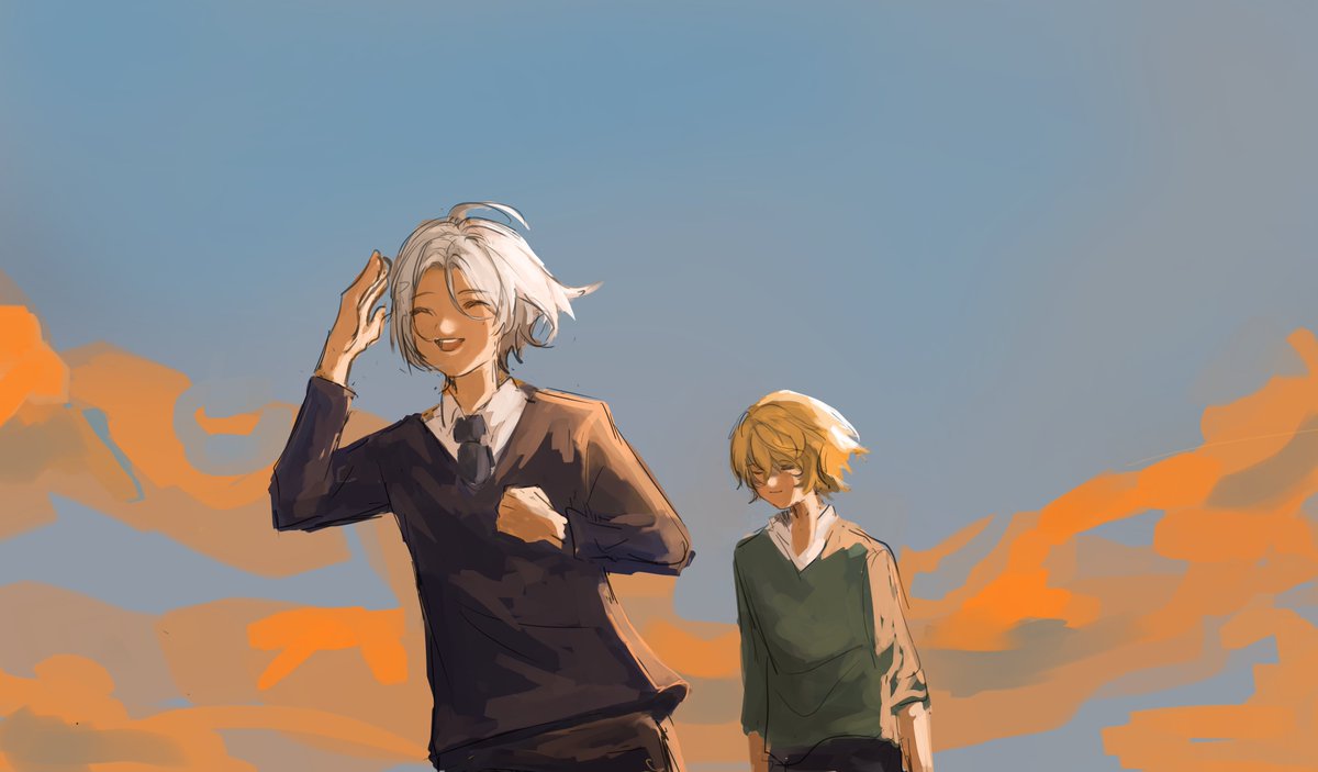 the innocence of youth~ here's young nicola and dante! 

A little comfort sketch from me! After finishing up orlok's route, I just had to draw something to console myself from the emotional rollercoaster (ㅠ﹏ㅠ)