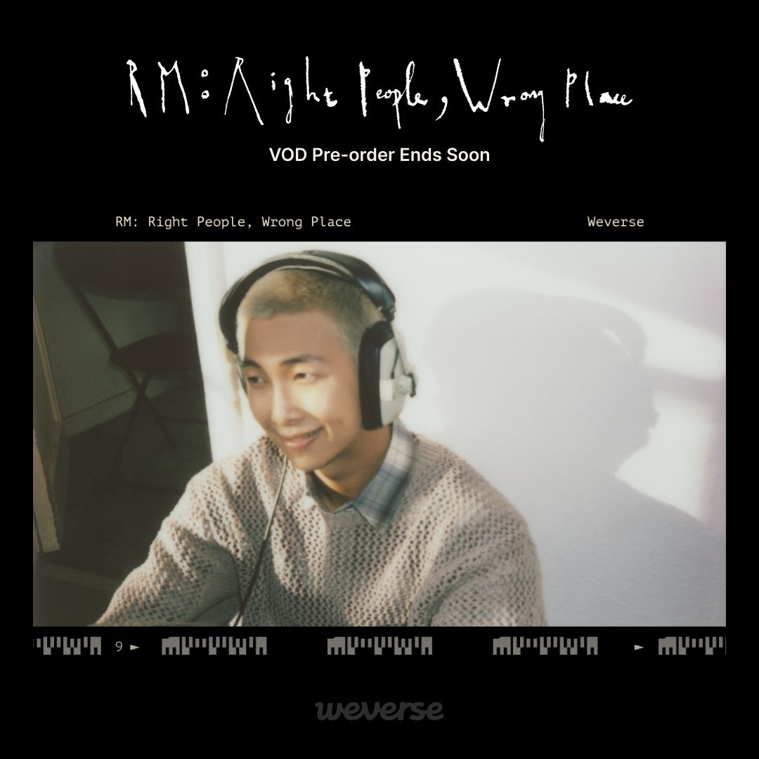 Weverse (@weverseofficial) on Twitter photo โฐ <RM: Right People, Wrong Place> VOD ์ฌ์ ๊ตฌ๋งค ์งํ ์ค!
์ํ ์ ์๊ฐ๋ค์ ๋ค์ํ๊ฒ ๊ธฐ๋กํ ์ ์๋ ํ์ด์ง๋ก ๊ตฌ์ฑ๋ ๋ ๋ชจ๋จผํธ ๋ถ์ผ๋ก ์ํ์ ๊ฐ๋์ ๋ํด๋ณด์ธ์. ํ์ด์ง ์ QR ์ฝ๋๋ฅผ ์ค์บ ์ RM์ ๊ฐ์ ๊ณผ ์ด์ผ๊ธฐ๋ฅผ ๋ฐ๋ก ๊ฐ์ํ์ค ์ ์์ต๋๋ค.
๋ ๋ชจ๋จผํธ ๋ถ์ <RM: Right People, Wrong โฐ <RM: Right People, Wrong Place> VOD ์ฌ์ ๊ตฌ๋งค ์งํ ์ค!
์ํ ์ ์๊ฐ๋ค์ ๋ค์ํ๊ฒ ๊ธฐ๋กํ ์ ์๋ ํ์ด์ง๋ก ๊ตฌ์ฑ๋ ๋ ๋ชจ๋จผํธ ๋ถ์ผ๋ก ์ํ์ ๊ฐ๋์ ๋ํด๋ณด์ธ์. ํ์ด์ง ์ QR ์ฝ๋๋ฅผ ์ค์บ ์ RM์ ๊ฐ์ ๊ณผ ์ด์ผ๊ธฐ๋ฅผ ๋ฐ๋ก ๊ฐ์ํ์ค ์ ์์ต๋๋ค.
๋ ๋ชจ๋จผํธ ๋ถ์ <RM: Right People, Wrong