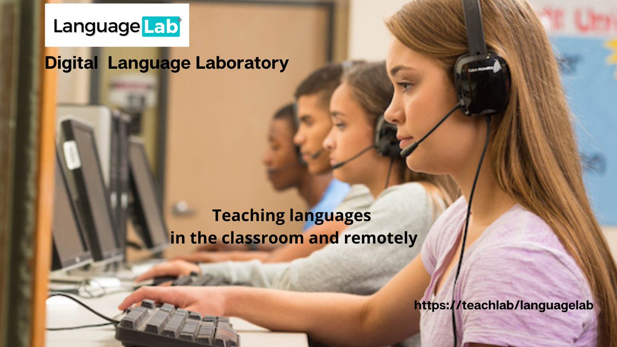 GroseljF43189's tweet image. 🌟 Unlock the power of language teaching with LanguageLab® AAC Language Laboratory
🌍 Empower, supervise, assist, motivate, assess students with easy to use tools.
More on: ow.ly/IEwY50TgQxY
📚🎧✨ #LanguageLab #Languagelaboratory #TeachRecorder #Teachlab