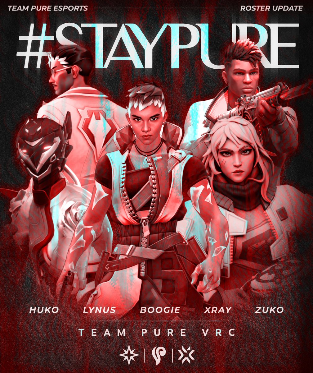 PURE Esports (@pure_esportshq) on Twitter photo ‼️ Roster Announcement‼️
Proud to present to you our finalised roster for the upcoming split🥳
🇸🇪 - Duelist <a href="/Hukovlr/">Huko</a>
🇳🇴 - IGL <a href="/Lynusval/">Lynus</a>
🇬🇧 - Flex <a href="/imranhaqeem4/">Imran</a>
🇬🇧 - Recon <a href="/xrayVLR/">dan</a>
🇬🇧 - Senti <a href="/ScouseZuko/">ScouseZuko</a>
🇬🇧 - Coach <a href="/itsperimo/">Pure perimo - Jacob</a>
We are so excited to get to work. This split ‼️ Roster Announcement‼️
Proud to present to you our finalised roster for the upcoming split🥳
🇸🇪 - Duelist <a href="/Hukovlr/">Huko</a>
🇳🇴 - IGL <a href="/Lynusval/">Lynus</a>
🇬🇧 - Flex <a href="/imranhaqeem4/">Imran</a>
🇬🇧 - Recon <a href="/xrayVLR/">dan</a>
🇬🇧 - Senti <a href="/ScouseZuko/">ScouseZuko</a>
🇬🇧 - Coach <a href="/itsperimo/">Pure perimo - Jacob</a>
We are so excited to get to work. This split