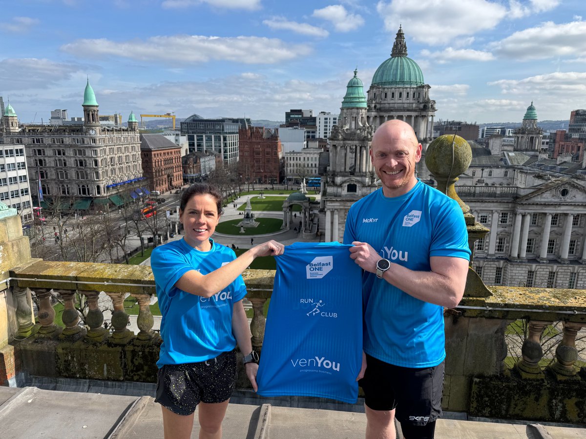 venYou Belfast (@venyou_belfast) on Twitter photo venYou is delighted to sponsor our client <a href="/BelfastONEBID/">Belfast ONE</a>’s new Run Club, which launches this Wednesday 2nd April in the heart of Belfast City centre!
We are sponsoring the official Run Club t-shirts, which will be gifted exclusively to those who attend the very first session. venYou is delighted to sponsor our client <a href="/BelfastONEBID/">Belfast ONE</a>’s new Run Club, which launches this Wednesday 2nd April in the heart of Belfast City centre!
We are sponsoring the official Run Club t-shirts, which will be gifted exclusively to those who attend the very first session.