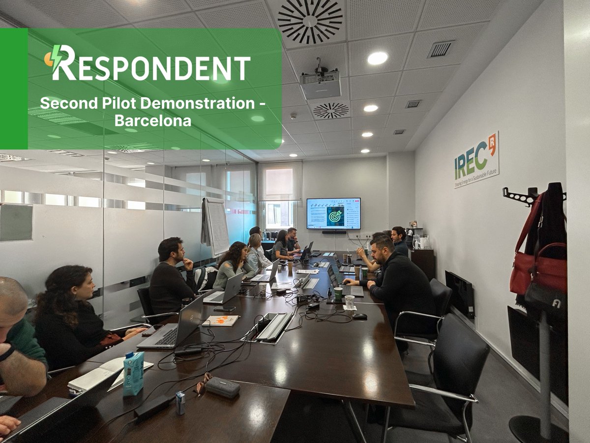 Today, we're in <a href="/IREC_Energia/">IREC</a> , where the RESPONDENT Second Pilot Demonstration is underway! 📣

We've welcomed our guests and look forward to insightful discussions on optimising electricity grid operations throughout the day.

All about RESPONDENT➡️: respondent-project.eu