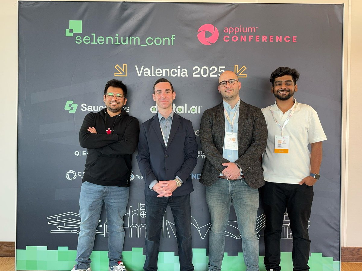 lambdatesting's tweet image. @seleniumconf  and @appium_conf is abuzz with activities on day 2!🔥

Join us at the LambdaTest booth for a conversation on quality engineering and also grab some cool merch.🛍️

#SeleniumConf #SoftwareTesting #Conference #TestAutomation #TechEvents #Appium #AppiumConf