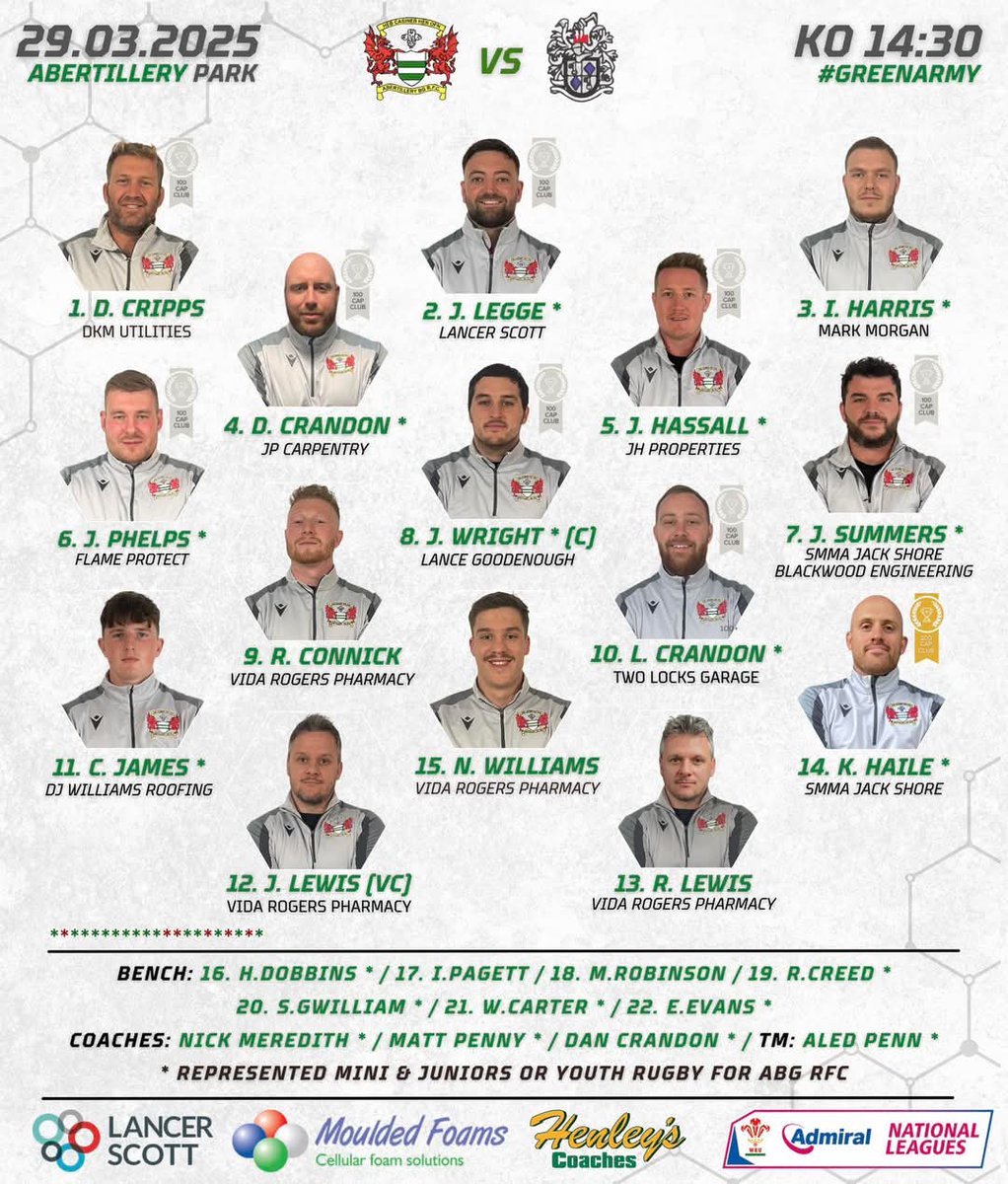 There's a packed weekend of rugby at Abertillery Park this weekend. The youth play this evening, BG schools play as a curtain raiser to the first XV playing Blaenavon and the under 10s play on Sunday. A festival of rugby this week. 
<a href="/tilleryrfc_15s/">Aber u17s 2024/2025</a> <a href="/Abertillery_BG/">Abertillery BG RFC</a> <a href="/kurtishaile/">Kurtis Haile</a>