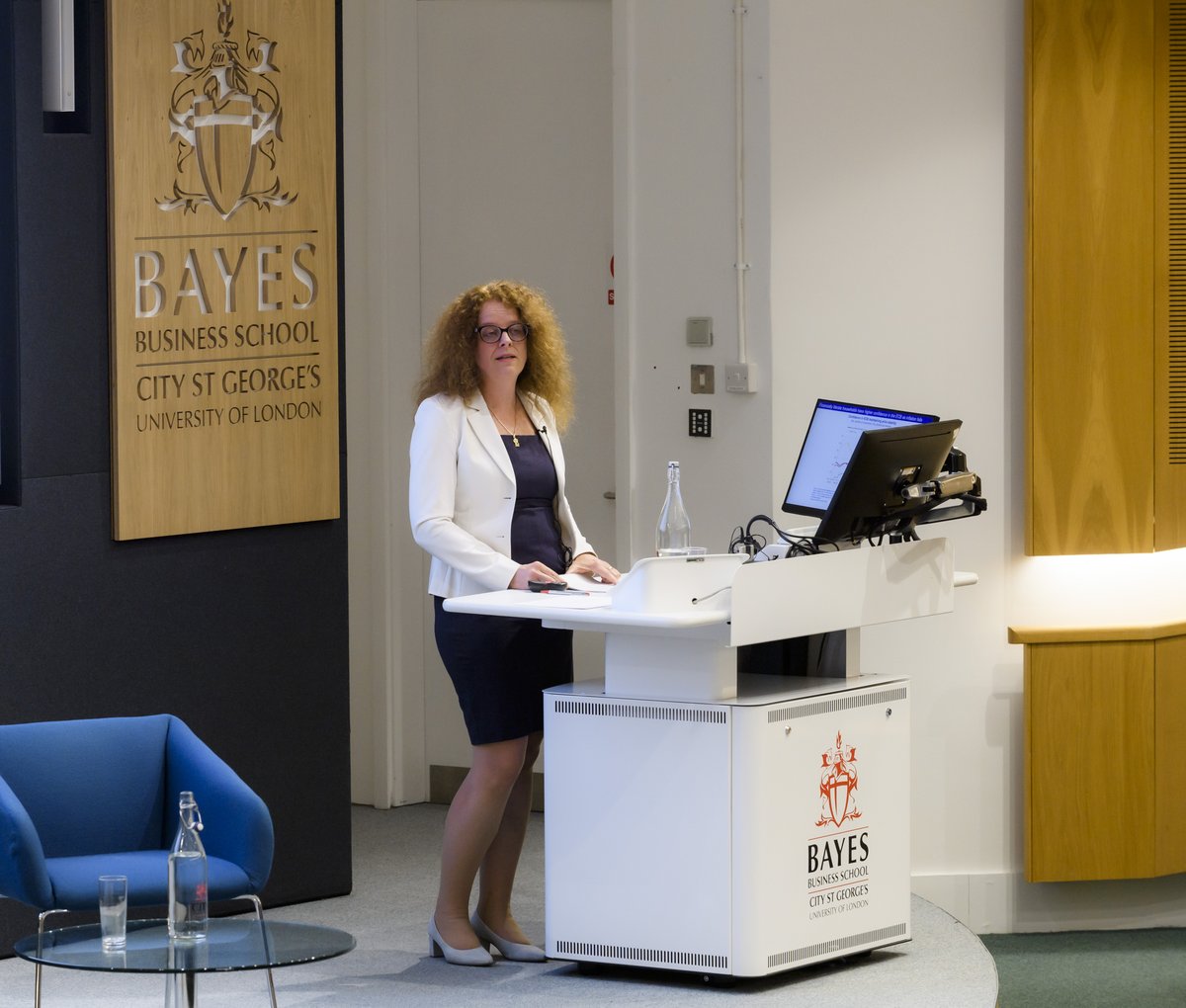 City St George's, University of London Press (@newsfromcity) on Twitter photo Professor <a href="/Isabel_Schnabel/">Isabel Schnabel 🇪🇺🇺🇦</a>, a Member of <a href="/ecb/">European Central Bank</a>’s Executive Board, stimulated a lengthy discussion after delivering the annual Mais Lecture about the links between greater financial literacy and monetary policy at <a href="/BayesBSchool/">Bayes Business School</a> last evening #financialliteracy #interestrates Professor <a href="/Isabel_Schnabel/">Isabel Schnabel 🇪🇺🇺🇦</a>, a Member of <a href="/ecb/">European Central Bank</a>’s Executive Board, stimulated a lengthy discussion after delivering the annual Mais Lecture about the links between greater financial literacy and monetary policy at <a href="/BayesBSchool/">Bayes Business School</a> last evening #financialliteracy #interestrates