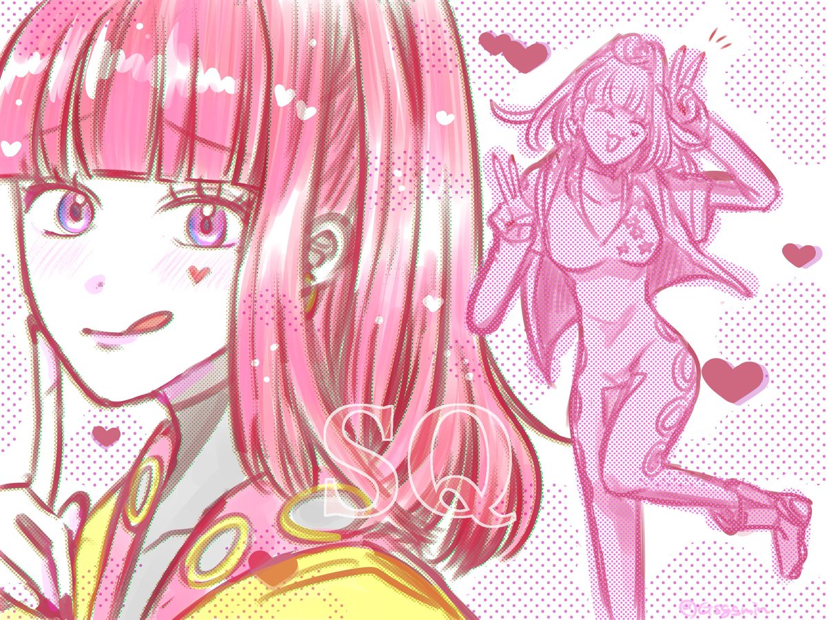 今日はSQちゃんが主役DEATH✨
お誕生日おめでとう👶🎂🎉🎊
 #ＳＱちゃん生誕祭2025  #グノーシア創作