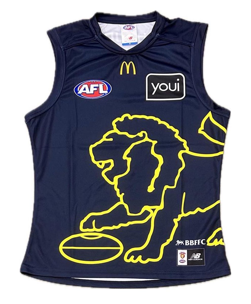 🦁 PSA: Those wicked new #BrisbaneLions training jerseys have landed in the Lions online shop:

shop.lions.com.au/2025-afl-train…