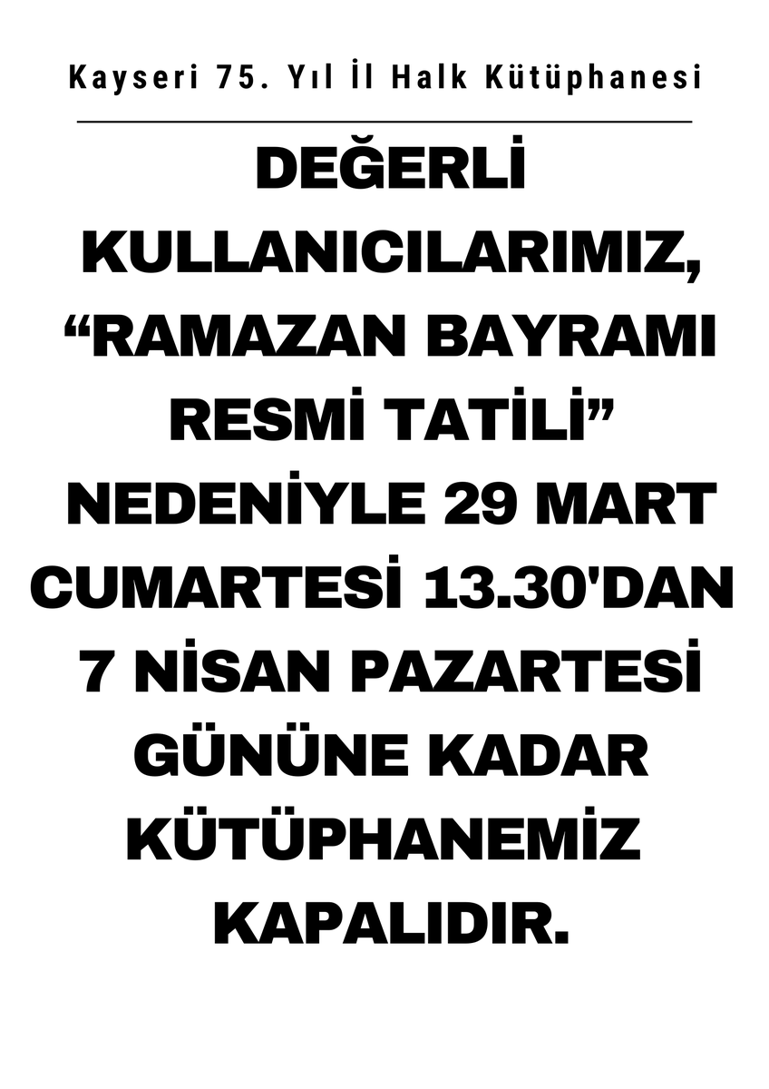 Kullanıcılarımızın dikkatine...