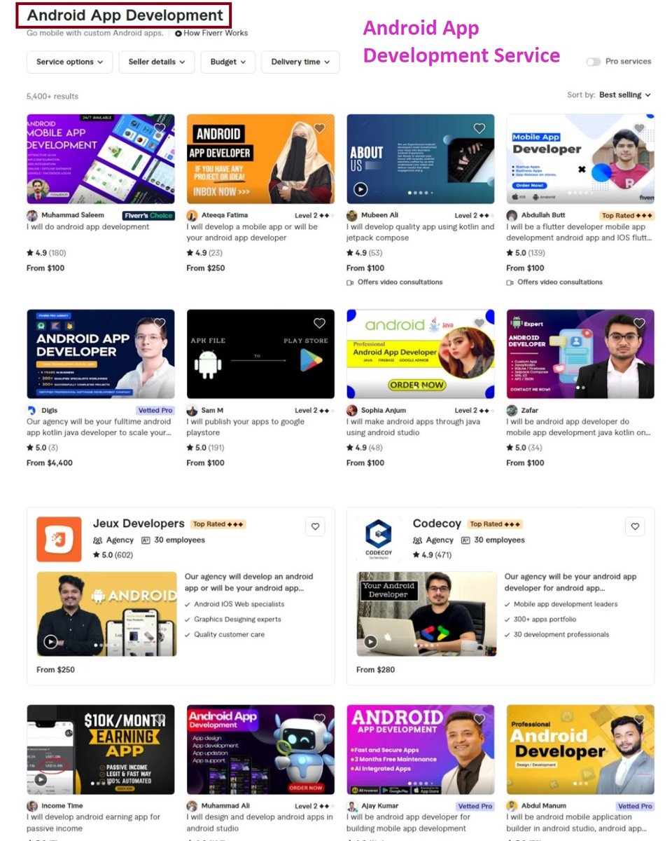 Slnk06's tweet image. If you need a skilled Android App Developer to build a high-performing app that’s fast, secure, and user-friendly, get expert solutions tailored to your needs. Check out top-rated gigs on Fiverr now!
go.fiverr.com/visit/?bta=101…
#AndroidAppDevelopment #AndroidAppBuilder
