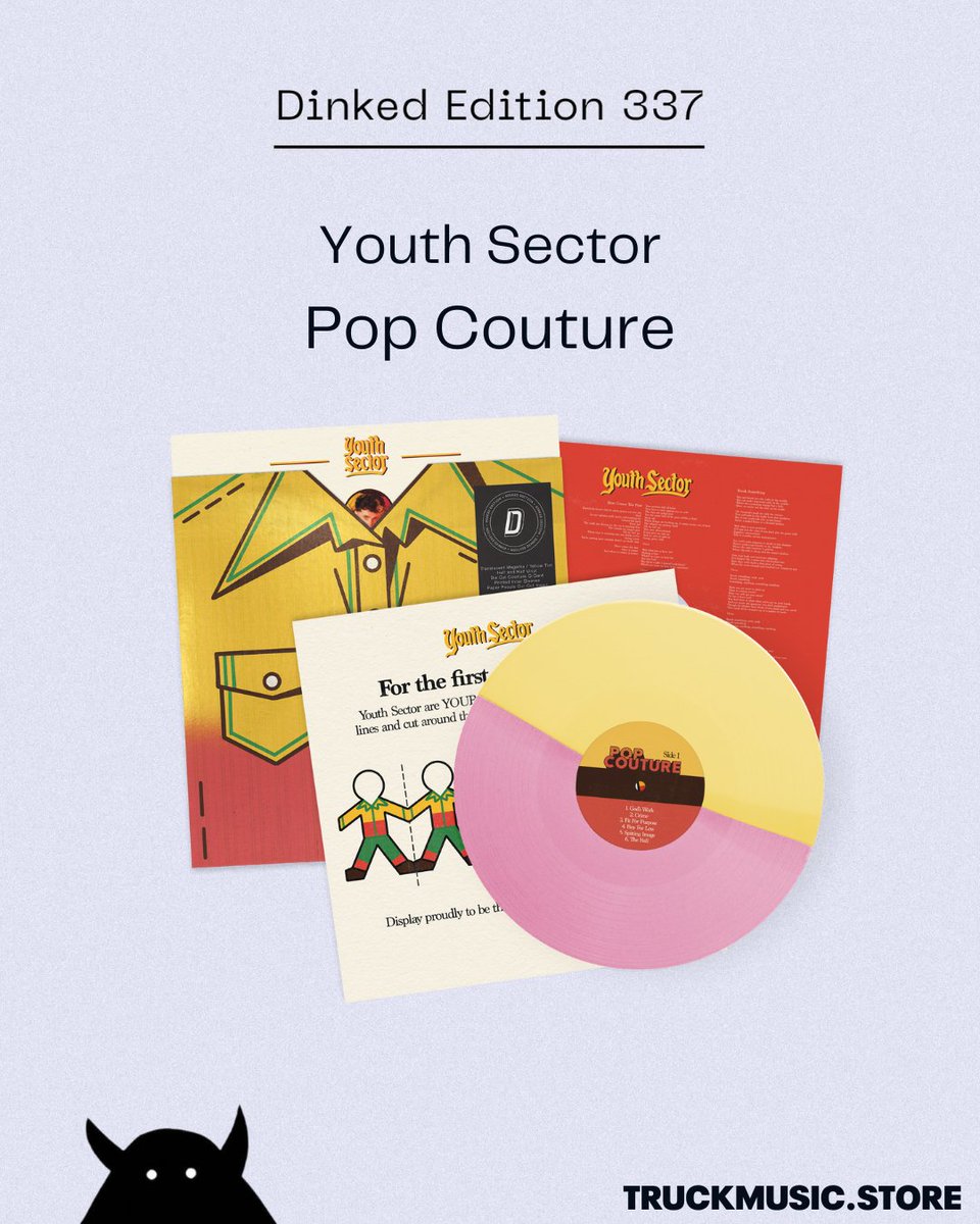 🚨DINKED EDITION 337🚨 Youth Sector - Pop Couture

Limited pre-orders available now:

truckmusic.store/products/youth…
