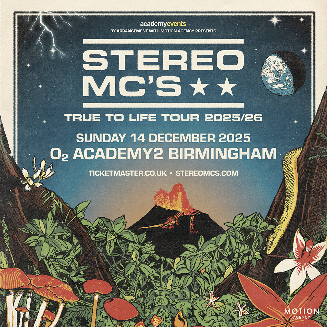 Get yourself connected - Sunday 14 December, @stereomcs_rob_b head to Brum, tickets on sale now - amg-venues.com/Fzsw50VnUoQ