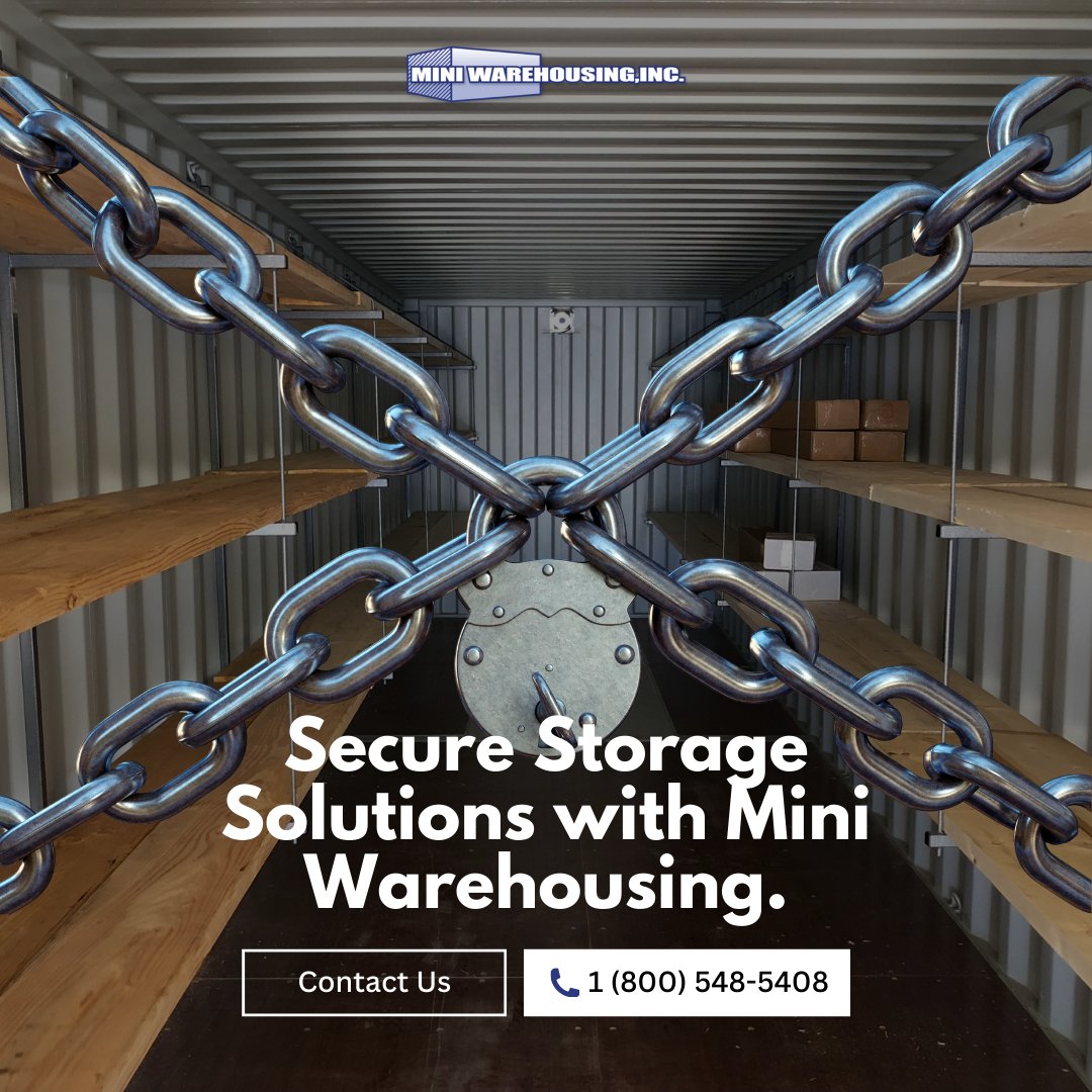MiniWarehousing's tweet image. Your stuff deserves a safe place. Rent a secure storage container and store it with confidence! 🔒

Choose Mini Warehousing: 
☎️ 1(800) 548-5408
📩 info@miniwarehousing.com
🌐miniwarehousing.com/request-a-quote

#SafeAndSecure