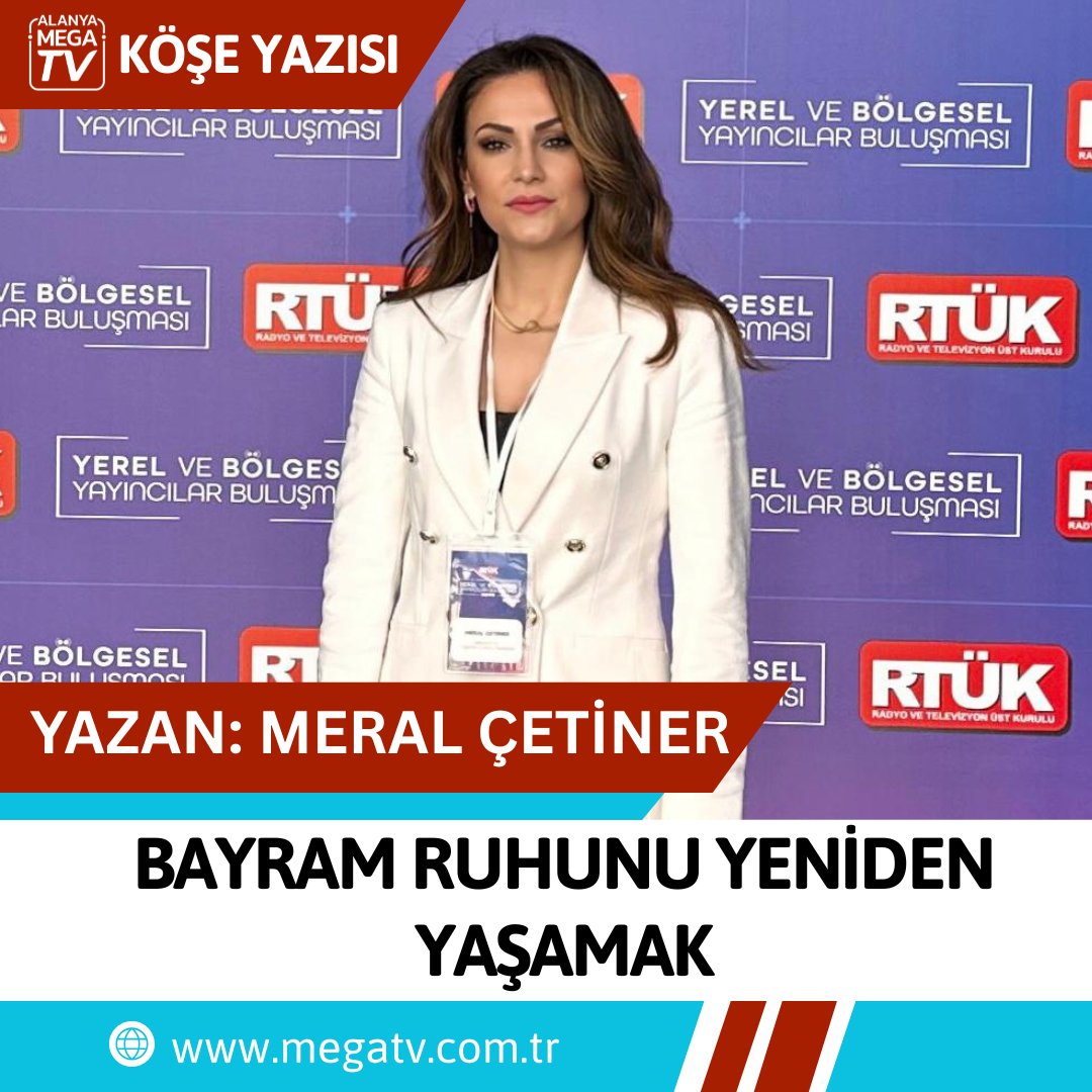 Sevgili Mega Magazin okurları,
Bayramlar, geçmişten günümüze toplumumuzun en özel günlerinden biri olmuştur. Ancak zamanla bu özel günlerin kutlanma biçimleri, insanlar üzerindeki etkisi ve taşıdığı anlam büyük ölçüde değişmiştir. Eskiden günler öncesinden heyecanla beklenen b...