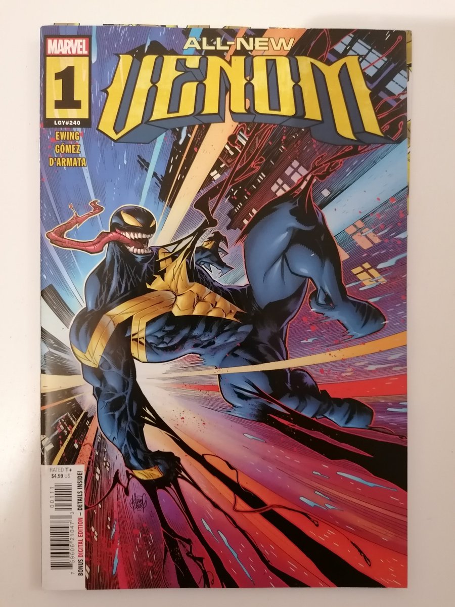 Dvinuesa's tweet image. 📢 #SORTEO 

Tres cómics/grapas (americanos) de All New Venom con Carlos Gómez, dibujante español de Marvel. 3 primeras grapas

Condiciones:    

-Seguir a @Dvinuesa y @EsCineRadio
-Menciona a 2 amigos
-Comparte

Cómics aún inéditos en España #sorteo #comic

Ganador: 04/04