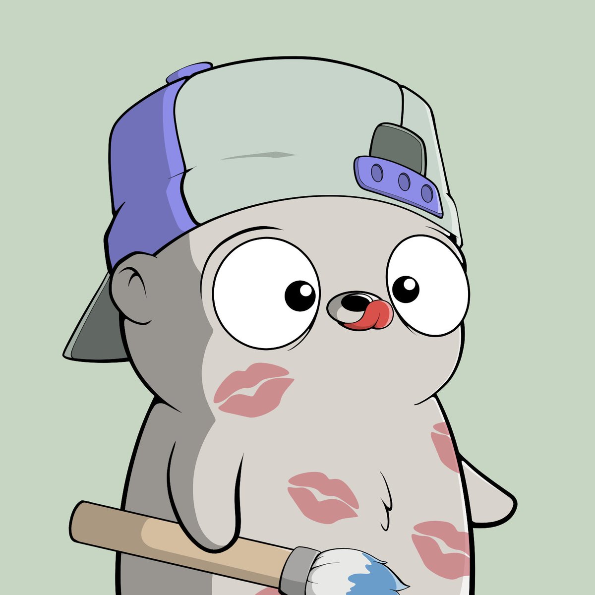 Dropped this sneak peek in discord yesterday 👀

The community reaction was pure hype. Emotional connection through personality driven media.

This is art.