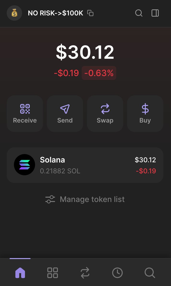 NO RISK -> $100K CHALLENGE

I'm giving $30 to YOU, and we'll turn it into $100K in 1-2 months.

Spots limited (subs only!)

If you're in:
- Like + Retweet
- Comment "NO RISK CHALLENGE"

I’ll pick followers during next days - don’t miss out!

P.S. Invites sent in DM only on X.