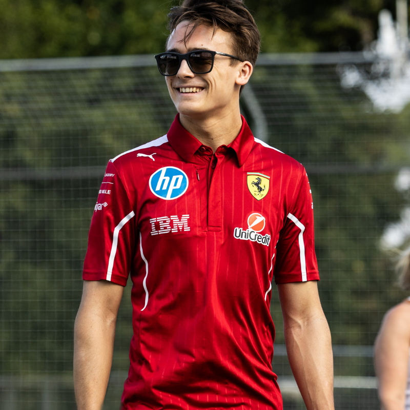 ScuderiaFerrari's tweet photo. 🚨 @DinoBeganovic4 will get his first official F1 practice session at the Bahrain Grand Prix! 💪