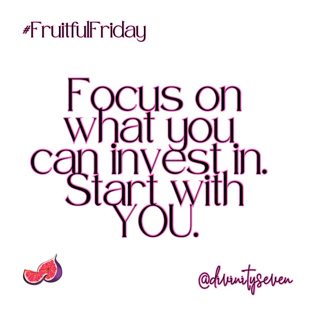 SevenDivinity's tweet photo. #FruitfulFriday
🍇 Don’t waste energy on what you can’t invest in. Focus on what you can grow; your time, focus, and talents. Progress comes when you nurture what’s within your reach. That’s starts with YOU.
#FocusedMindset #InvestInYourself https://t.co/gWkxaPS7Te
