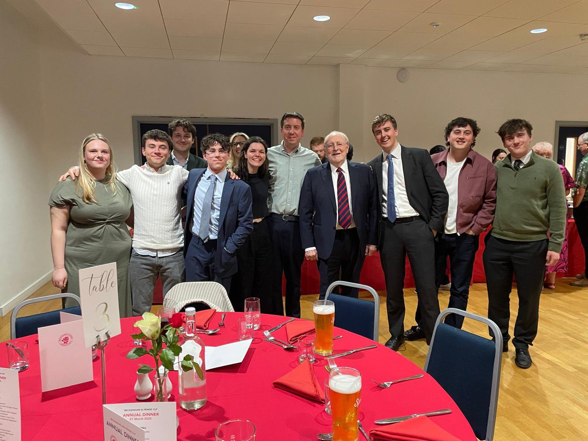 Liam Conlon (@liamconlon2) on Twitter photo An amazing Beckenham & Penge CLP fundraiser last night with special guests <a href="/FloEshalomi/">Florence Eshalomi MP</a> & Neil Kinnock!
I’m proud of our CLP, the campaigning culture we’ve built in the past year & it’s always great to get members together! 🌹
… And a very Happy 83rd Birthday to Neil today! 🎂 An amazing Beckenham & Penge CLP fundraiser last night with special guests <a href="/FloEshalomi/">Florence Eshalomi MP</a> & Neil Kinnock!
I’m proud of our CLP, the campaigning culture we’ve built in the past year & it’s always great to get members together! 🌹
… And a very Happy 83rd Birthday to Neil today! 🎂