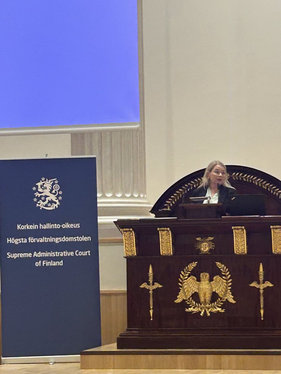 Tuija Brax (@tuijabrax) on Twitter photo ”Suomi tukee Ukrainaa jokaisessa vaiheessa”, muistuttaa oikeusministeri <a href="/leena_meri/">Leena Meri</a> hallintotuomioistuimpäivässä. Hänen viestinsä on kansainvälisen oikeuden ytimessä. #HTI2025 ”Suomi tukee Ukrainaa jokaisessa vaiheessa”, muistuttaa oikeusministeri <a href="/leena_meri/">Leena Meri</a> hallintotuomioistuimpäivässä. Hänen viestinsä on kansainvälisen oikeuden ytimessä. #HTI2025
