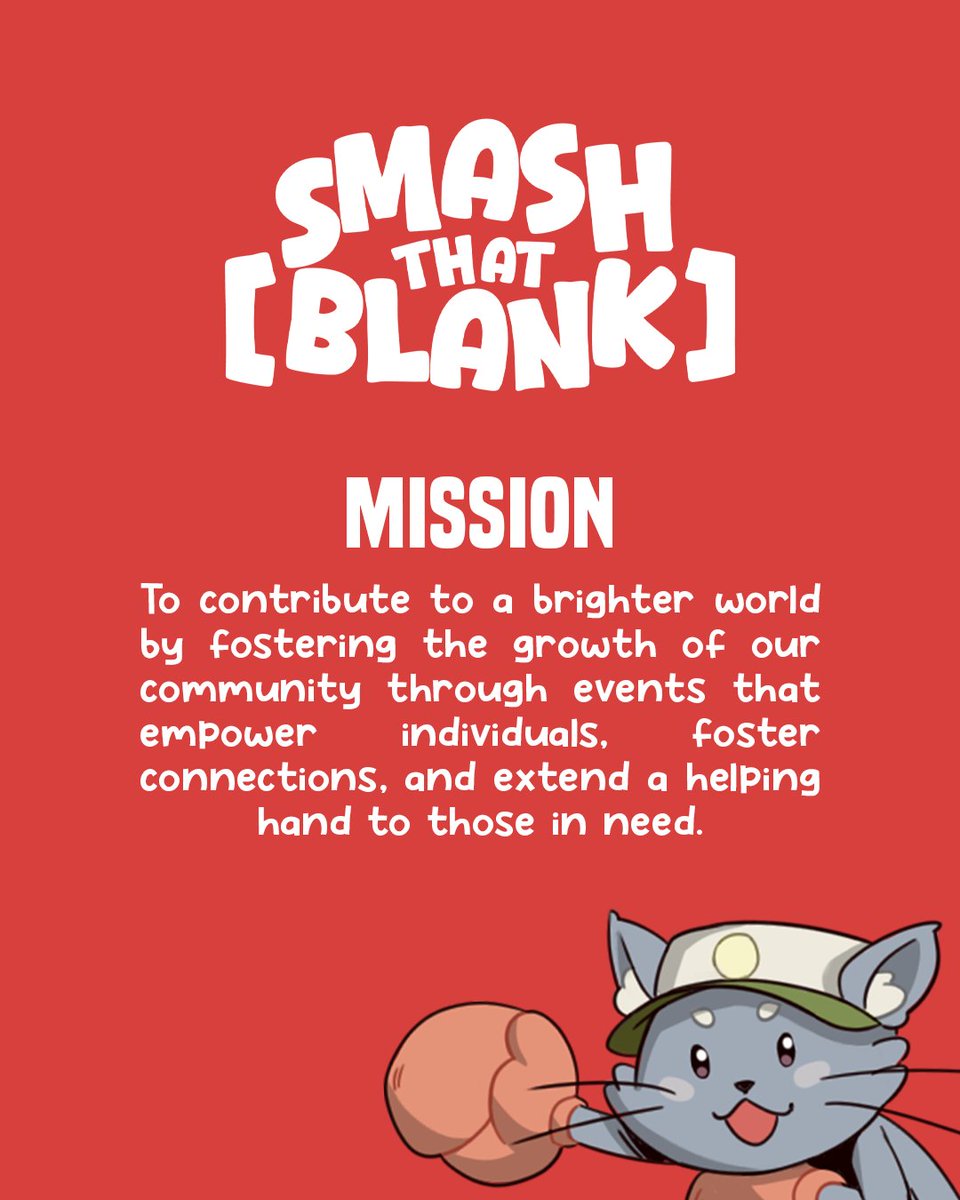 SmashThatBlank's tweet photo. Every brand has a purpose—this is ours. 
We’re here to make an impact, set new standards, and bring our vision to life. Ready to dive with us? 🌊
Follow @smashthatblank to join our mission and achieve the vision we strive for! 
#SmashThatBlank #SmashThatTrash #gaming #environment https://t.co/9wLbOxi9A4