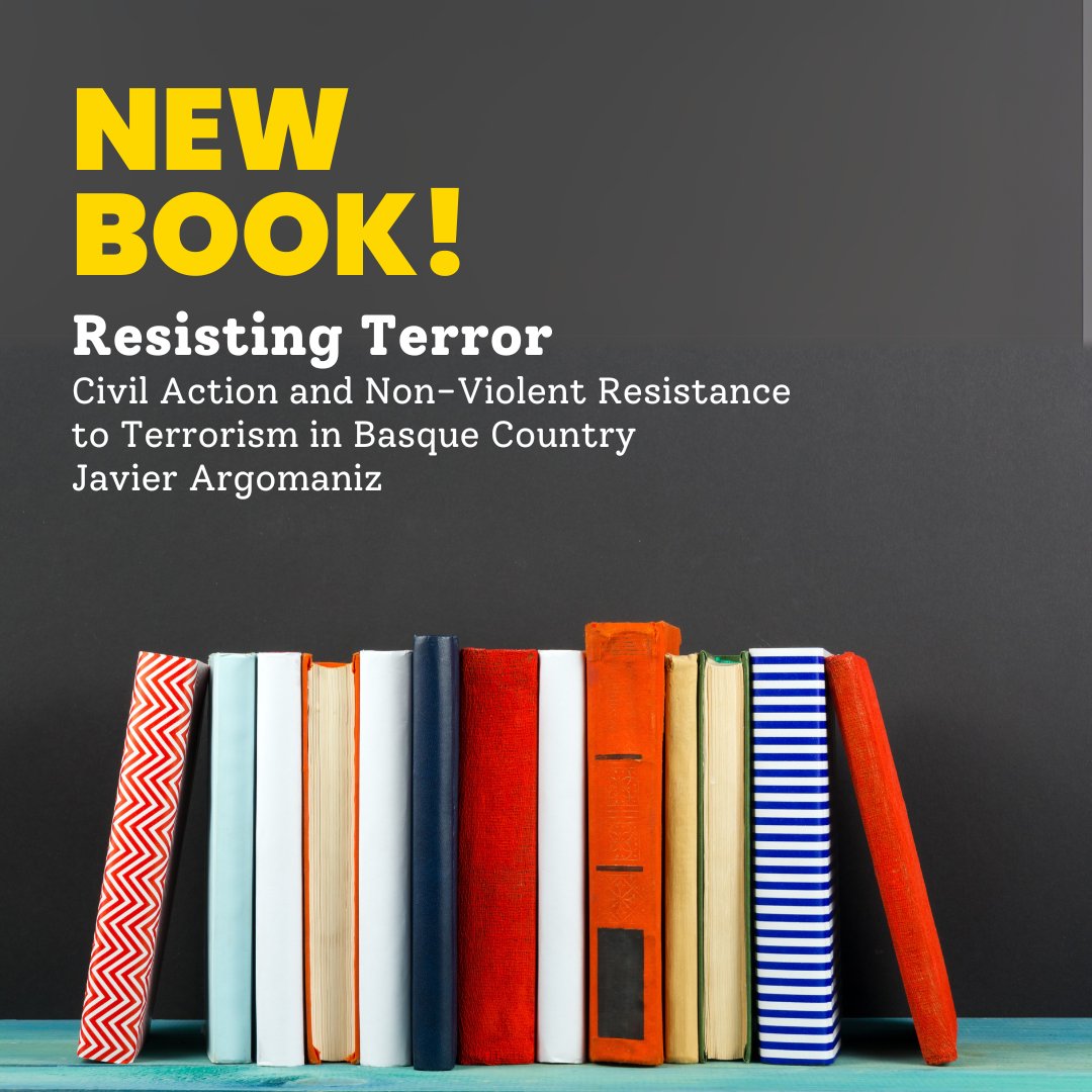 School of International Relations (@standrewsir) on Twitter photo 📢 Dr. Argomaniz's book on Basque Civil Resistance is out now, published by OUP! 📖 <a href="/OUPAcademic/">Oxford Academic</a> 📢 Dr. Argomaniz's book on Basque Civil Resistance is out now, published by OUP! 📖 <a href="/OUPAcademic/">Oxford Academic</a>