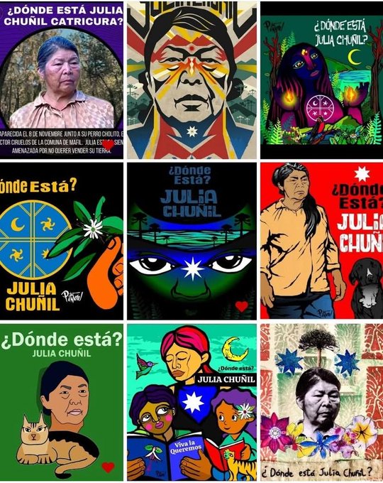 Termina marzo, y aún no sabemos donde está Julia Chuñil... #DondeestaJuliaChunil