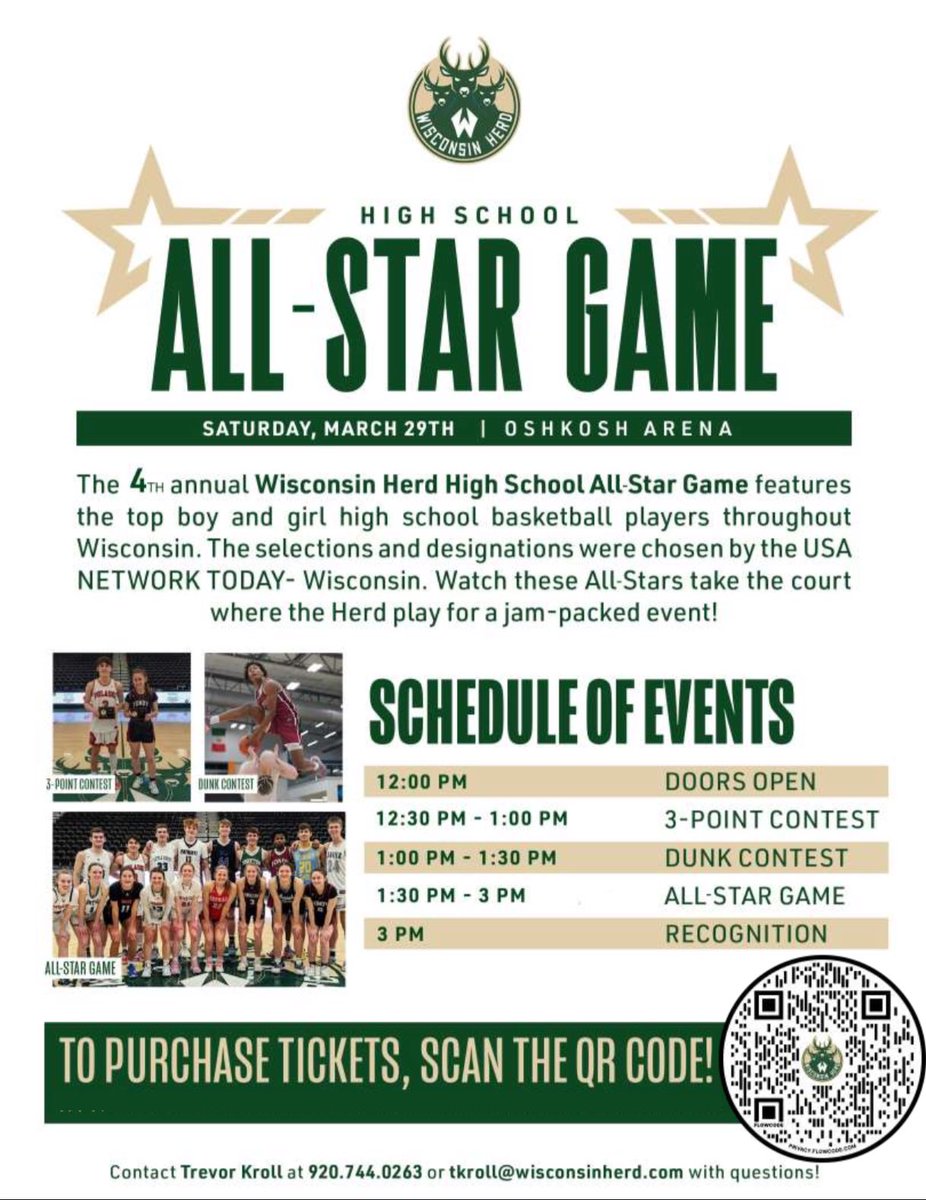 WDP Phantom Girls Basketball (@phantomsgbb) on Twitter photo Come on out tomorrow & watch Senior <a href="/WalderFaith/">Faith Walder</a> play for Team Wisconsin in the Fourth Annual Wisconsin Herd High School All-Star Game at Oshkosh Arena. Festivities kick off at 12:15 PM, with the game tipping off at 1:30 PM. Tickets can be purchased here gofevo.com/event/HerdHSAl… Come on out tomorrow & watch Senior <a href="/WalderFaith/">Faith Walder</a> play for Team Wisconsin in the Fourth Annual Wisconsin Herd High School All-Star Game at Oshkosh Arena. Festivities kick off at 12:15 PM, with the game tipping off at 1:30 PM. Tickets can be purchased here gofevo.com/event/HerdHSAl…