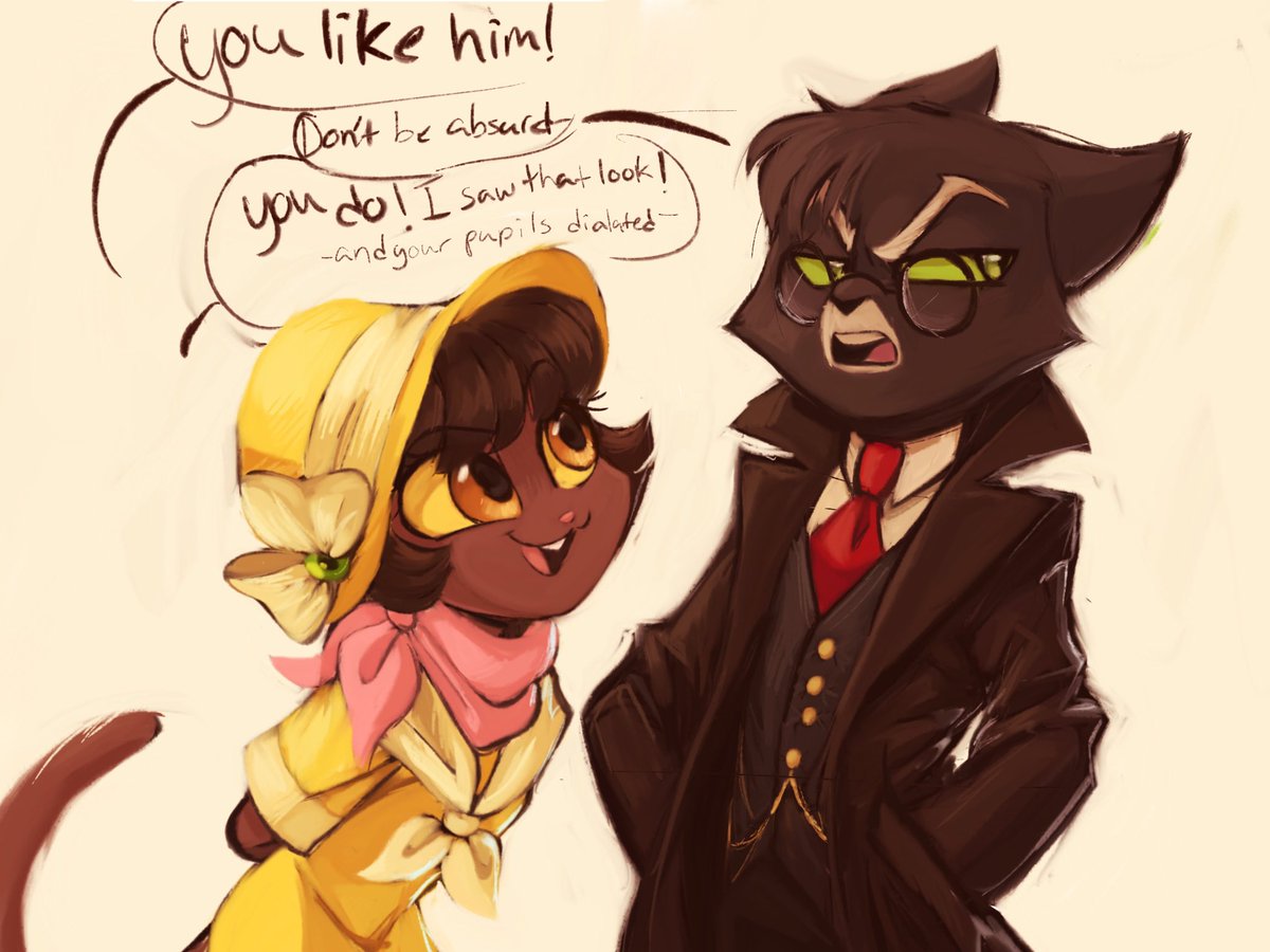 Today’s Daily Ivy Pepper!🐱💛♣️

Ft. <a href="/dailymordecai/">𝘋𝘈𝘐𝘓𝘠 𝘔𝘖𝘙𝘋𝘌𝘊𝘈𝘐</a>!

Happy birthday Mordecai!😺🎉🎂

Artwork By: <a href="/Naenae54939221/">Naenae</a>!

#Lackadaisy #LackadaisyIvy #IvyPepper #LackadaisyMordecai