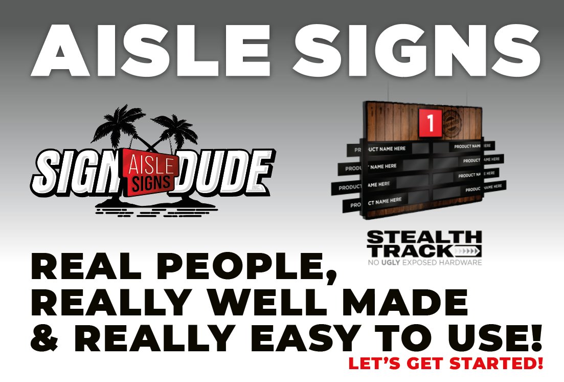 Aisle Sign Dude tweet media